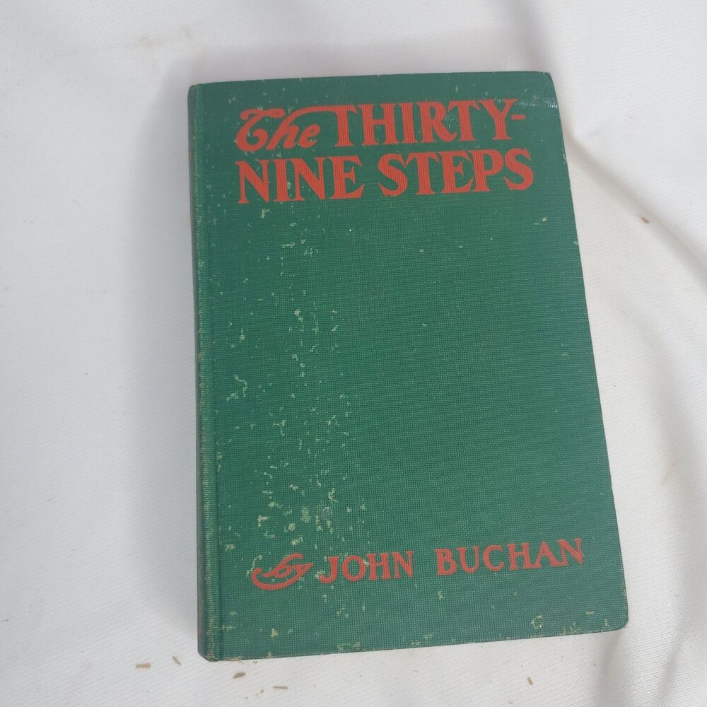 The Thirty Nine Steps by John Bucan 1928 Vintage Book